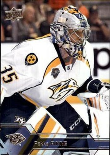 #109 Pekka Rinne - Nashville Predators - 2016-17 Upper Deck Hockey