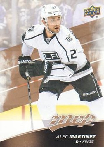 #109 Alec Martinez - Los Angeles Kings - 2017-18 Upper Deck MVP Hockey