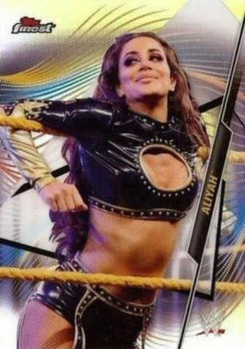#109 Aliyah - 2020 Topps WWE Finest Wrestling