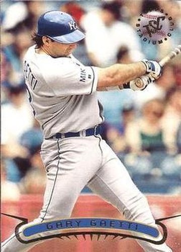 109 Gary Gaetti - Kansas City Royals - 1996 Stadium Club Baseball –  Isolated Cards