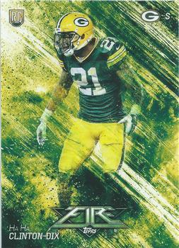 #109 Ha Ha Clinton-Dix - Green Bay Packers - 2014 Topps Fire Football