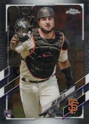 #109 Joey Bart - San Francisco Giants - 2021 Topps Chrome Baseball