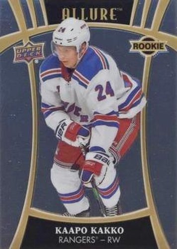 #109 Kaapo Kakko - New York Rangers - 2019-20 Upper Deck Allure Hockey