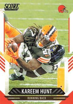 #109 Kareem Hunt - Cleveland Browns - 2021 Score Football