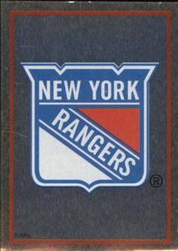 #109 New York Rangers Logo - New York Rangers - 1995-96 Panini Hockey Stickers