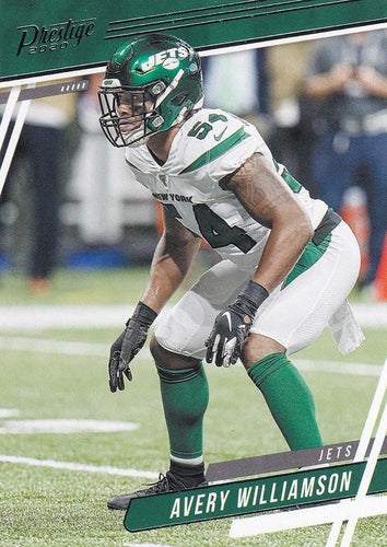 #109 Avery Williamson - New York Jets - 2020 Panini Prestige Football