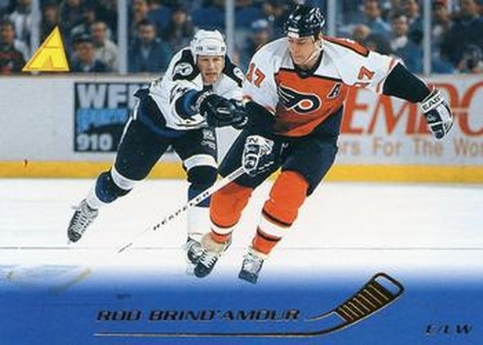 #109 Rod Brind'Amour - Philadelphia Flyers - 1995-96 Pinnacle Hockey