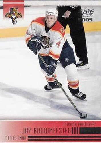 #109 Jay Bouwmeester - Florida Panthers - 2004-05 Pacific Hockey