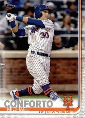 #109a Michael Conforto - New York Mets - 2019 Topps Baseball