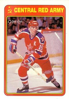 #10R Vyacheslav Bykov - Central Red Army - 1990-91 O-Pee-Chee Hockey - Central Red Army