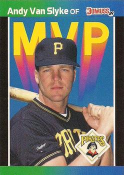 #BC-10 Andy Van Slyke - Pittsburgh Pirates - 1989 Donruss Baseball - Bonus MVP's
