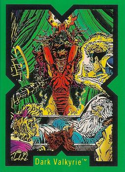 #10 Dark Valkyrie - 1991 Marvel Comic Images X-Force