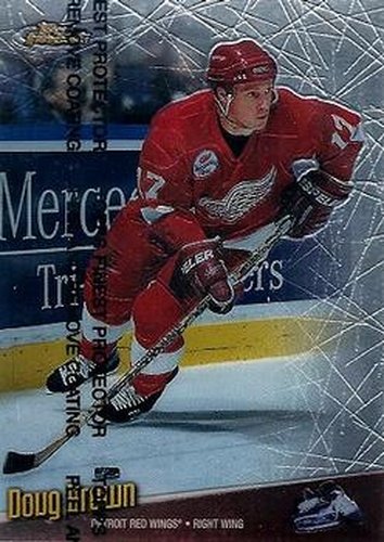 #10 Doug Brown - Detroit Red Wings - 1998-99 Finest Hockey