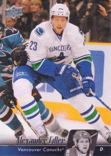 #10 Alexander Edler - Vancouver Canucks - 2010-11 Upper Deck Hockey