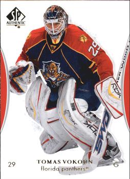 #10 Tomas Vokoun - Florida Panthers - 2007-08 SP Authentic Hockey