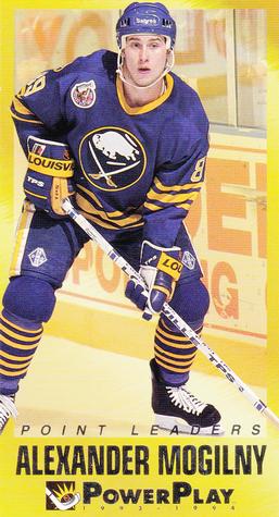#10 Alexander Mogilny - Buffalo Sabres - 1993-94 Fleer PowerPlay Hockey - Point Leaders