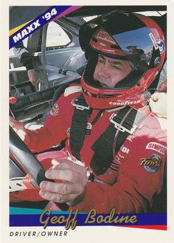 #10 Geoff Bodine - Geoff Bodine Racing - 1994 Maxx Racing