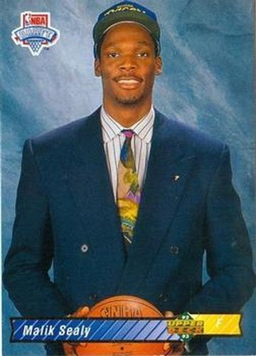 #10 Malik Sealy - Indiana Pacers - 1992-93 Upper Deck Basketball