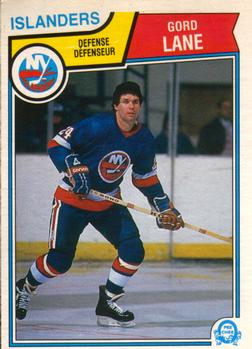 #10 Gord Lane - New York Islanders - 1983-84 O-Pee-Chee Hockey