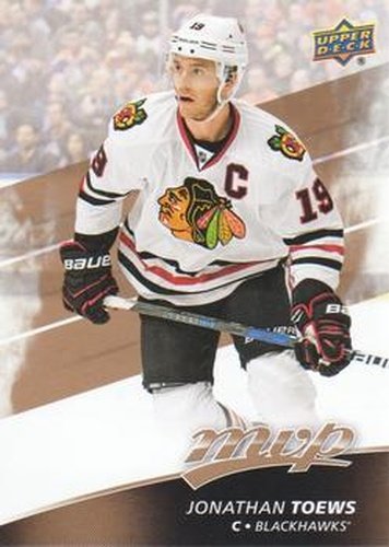 #10 Jonathan Toews - Chicago Blackhawks - 2017-18 Upper Deck MVP Hockey