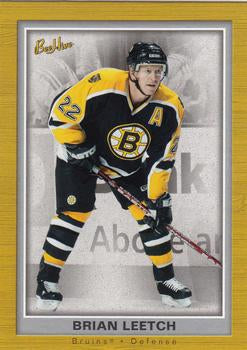 #10 Brian Leetch - Boston Bruins - 2005-06 Upper Deck Beehive Hockey