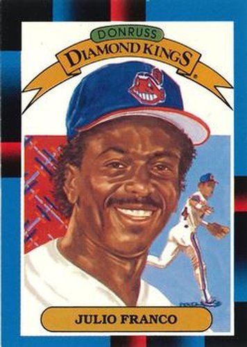 #10 Julio Franco - Cleveland Indians - 1988 Donruss Baseball