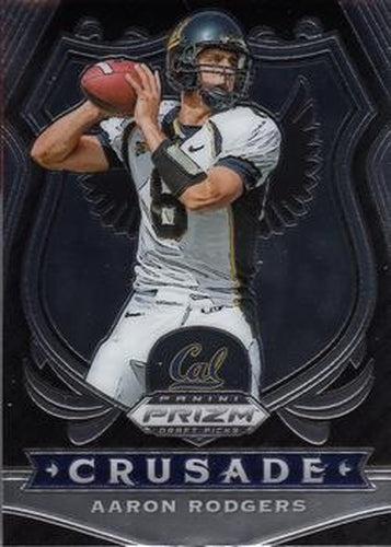 #10 Aaron Rodgers- California Golden Bears - 2020 Panini Prizm Draft Picks Football