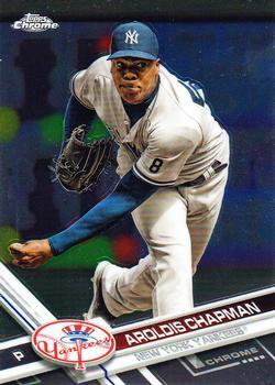 #10 Aroldis Chapman - New York Yankees - 2017 Topps Chrome Baseball