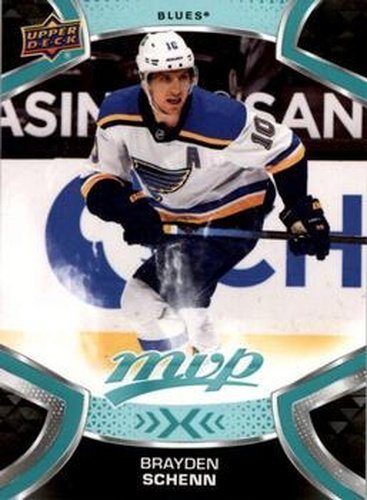 #10 Brayden Schenn - St. Louis Blues - 2021-22 Upper Deck MVP Hockey