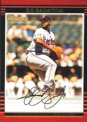 #10 C.C. Sabathia - Cleveland Indians - 2002 Bowman Baseball