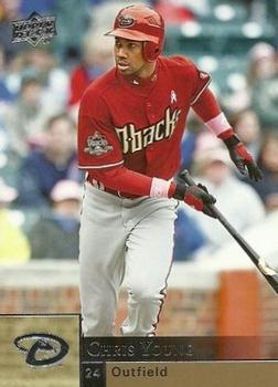 #10 Chris B. Young - Arizona Diamondbacks - 2009 Upper Deck Baseball