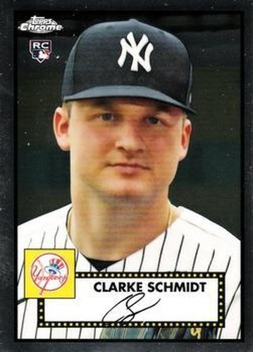 #10 Clarke Schmidt - New York Yankees - 2021 Topps Chrome Platinum Anniversary Baseball