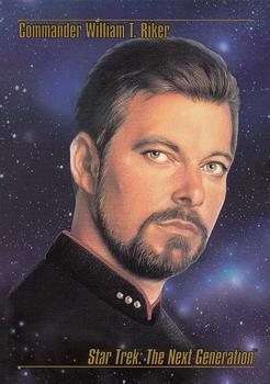 #10 Commander William T. Riker - 1993 SkyBox Star Trek Master Series