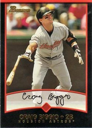 #10 Craig Biggio - Houston Astros - 2001 Bowman Baseball