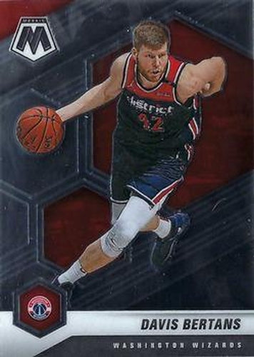 #10 Davis Bertans - Washington Wizards - 2020-21 Panini Mosaic Basketball