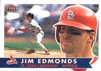 #10 Jim Edmonds - St. Louis Cardinals - 2001 Fleer Tradition Baseball