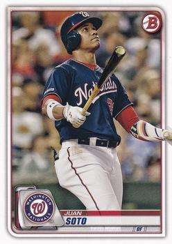 #10 Juan Soto - Washington Nationals - 2020 Bowman Baseball