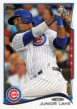 #10 Junior Lake - Chicago Cubs - 2014 Topps Baseball