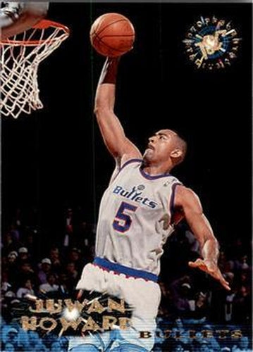 #10 Juwan Howard - Washington Bullets - 1995-96 Stadium Club Basketball