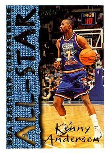 #10 Kenny Anderson - New Jersey Nets - 1994-95 Topps Basketball
