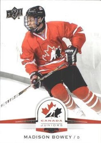 #10 Madison Bowey - Canada - 2014-15 Upper Deck Team Canada Juniors Hockey