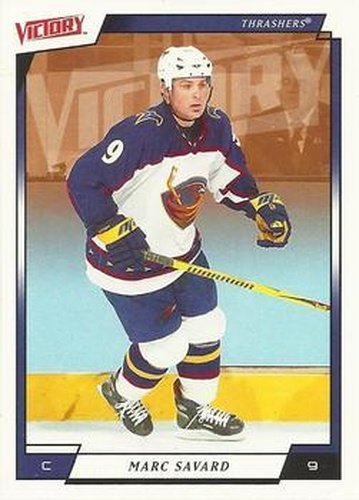 #10 Marc Savard - Atlanta Thrashers - 2006-07 Upper Deck Victory Hockey