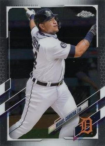 #10 Miguel Cabrera - Detroit Tigers - 2021 Topps Chrome Baseball