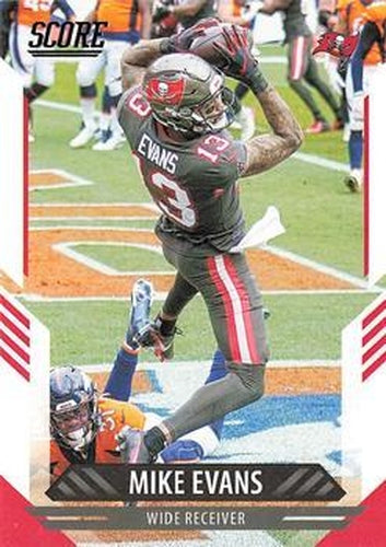 #10 Mike Evans - Tampa Bay Buccaneers - 2021 Score Football