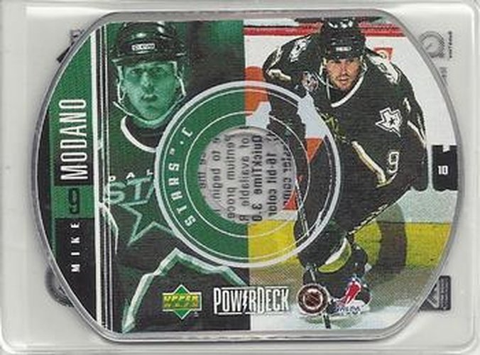 #10 Mike Modano - Dallas Stars - 1999-00 Upper Deck PowerDeck Hockey
