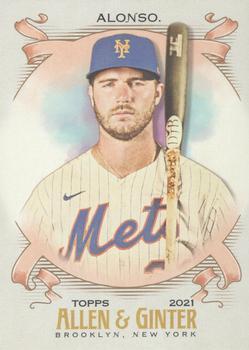 #10 Pete Alonso - New York Mets - 2021 Topps Allen & Ginter Baseball
