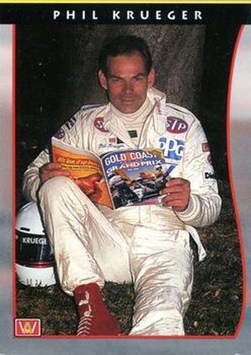 #10 Phil Krueger - - 1992 All World Indy Racing