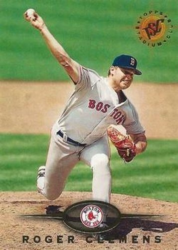 #10 Roger Clemens - Boston Red Sox - 1995 Stadium Club Baseball
