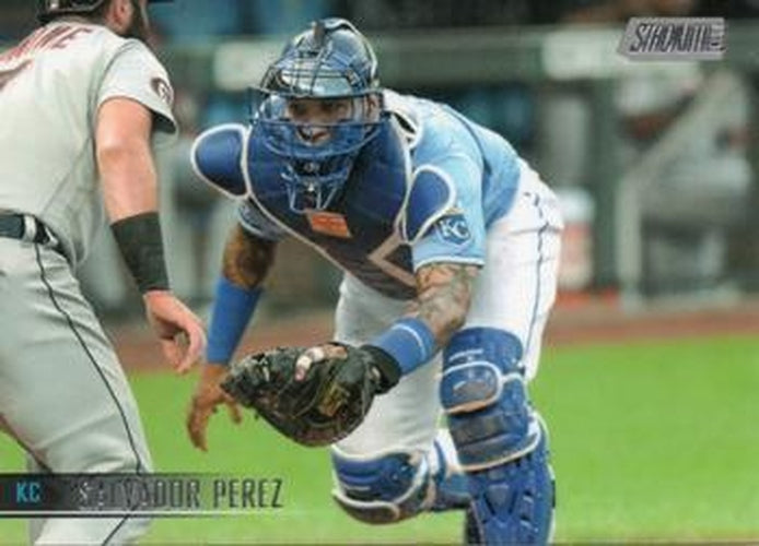 #10 Salvador Perez - Kansas City Royals - 2021 Stadium Club Baseball