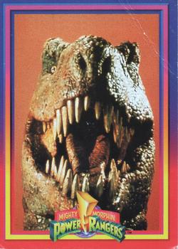 #10 Tyrannosaurus Dinosaur - 1994 Collect-A-Card Power Rangers